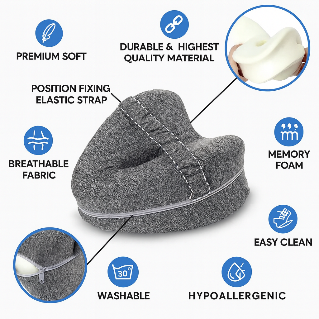 Postura™ Memory Foam Knee Pillow